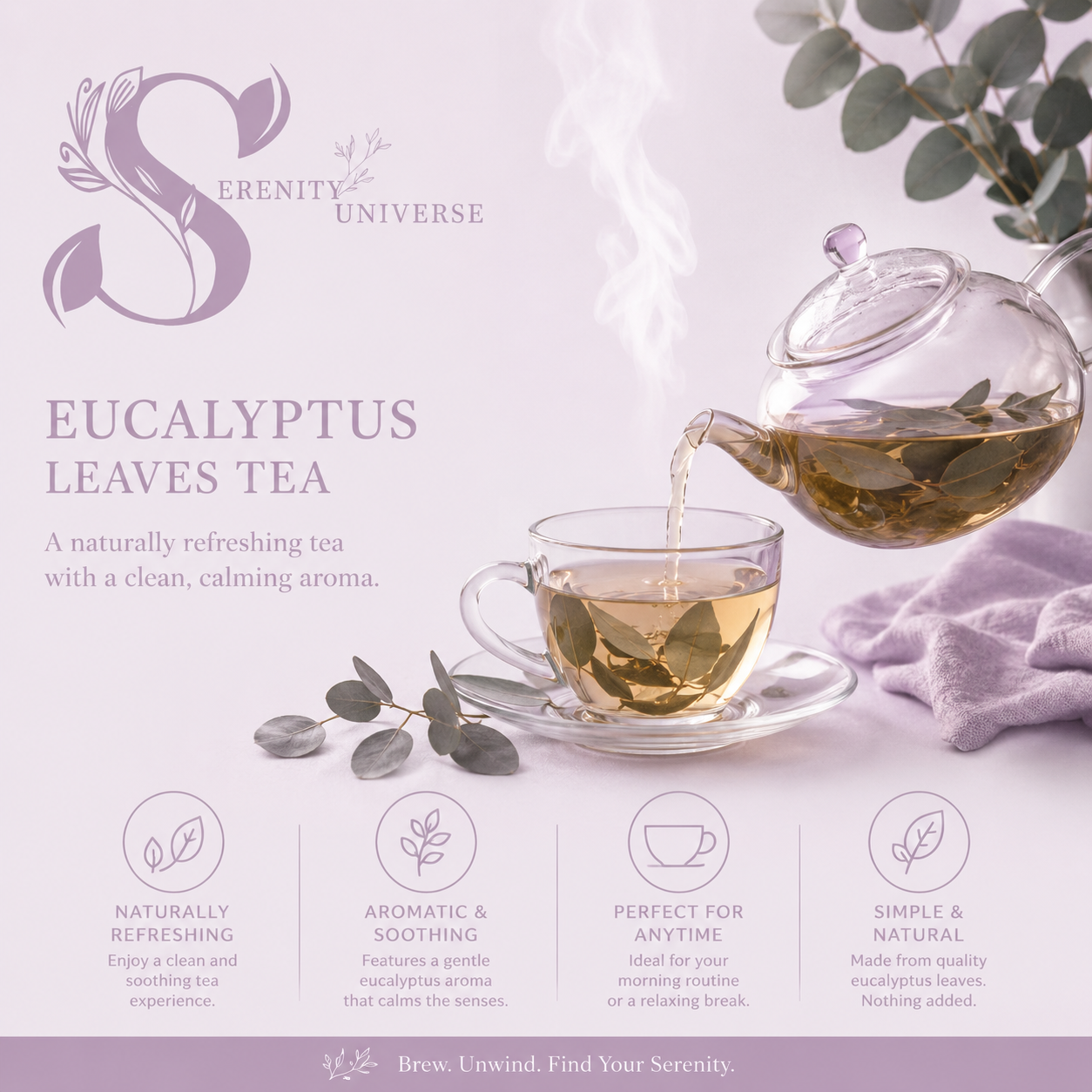 Eucalyptus Leaves C/S