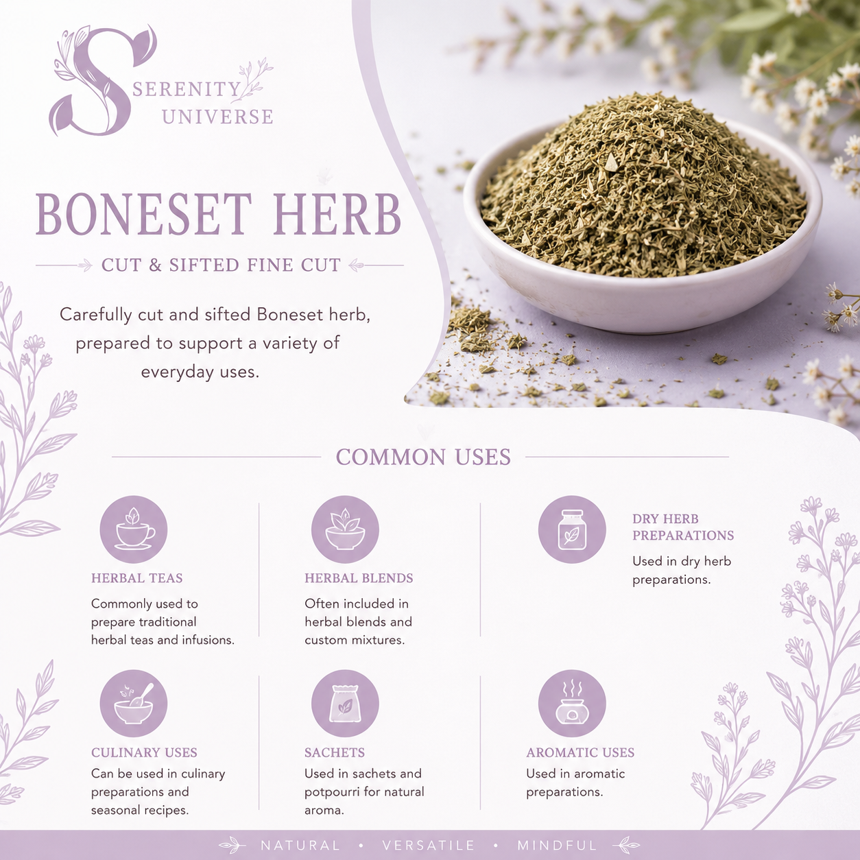 Boneset Herb C/S