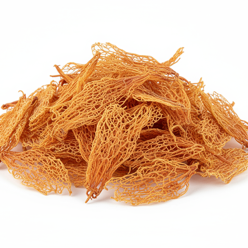 dried mace whole bulk no background