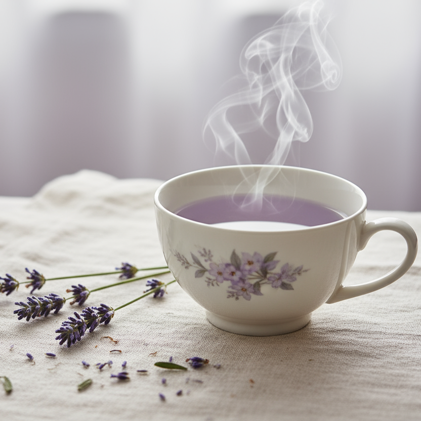 lavender tea calming