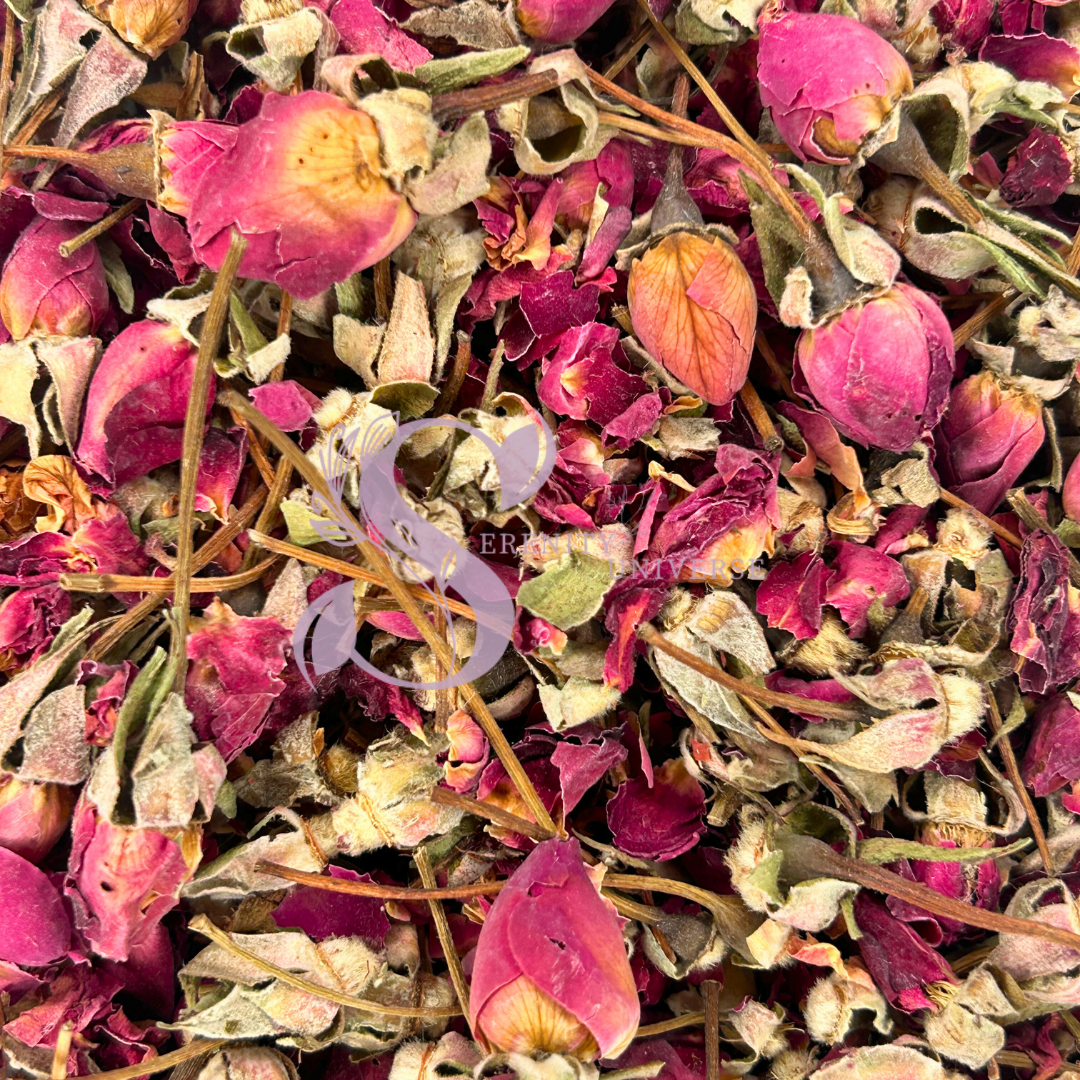 Red Rose Buds & Petals