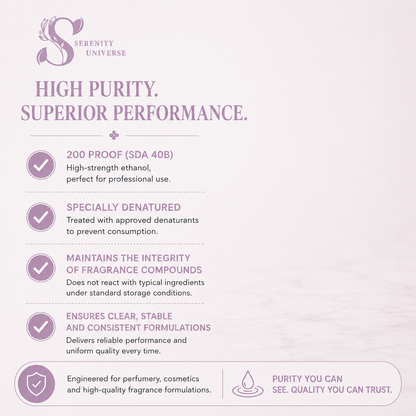 Perfumery Alcohol Liquid (SDA 40B)