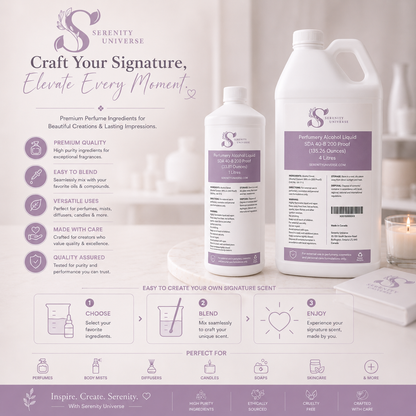Perfumery Alcohol Liquid (SDA 40B)