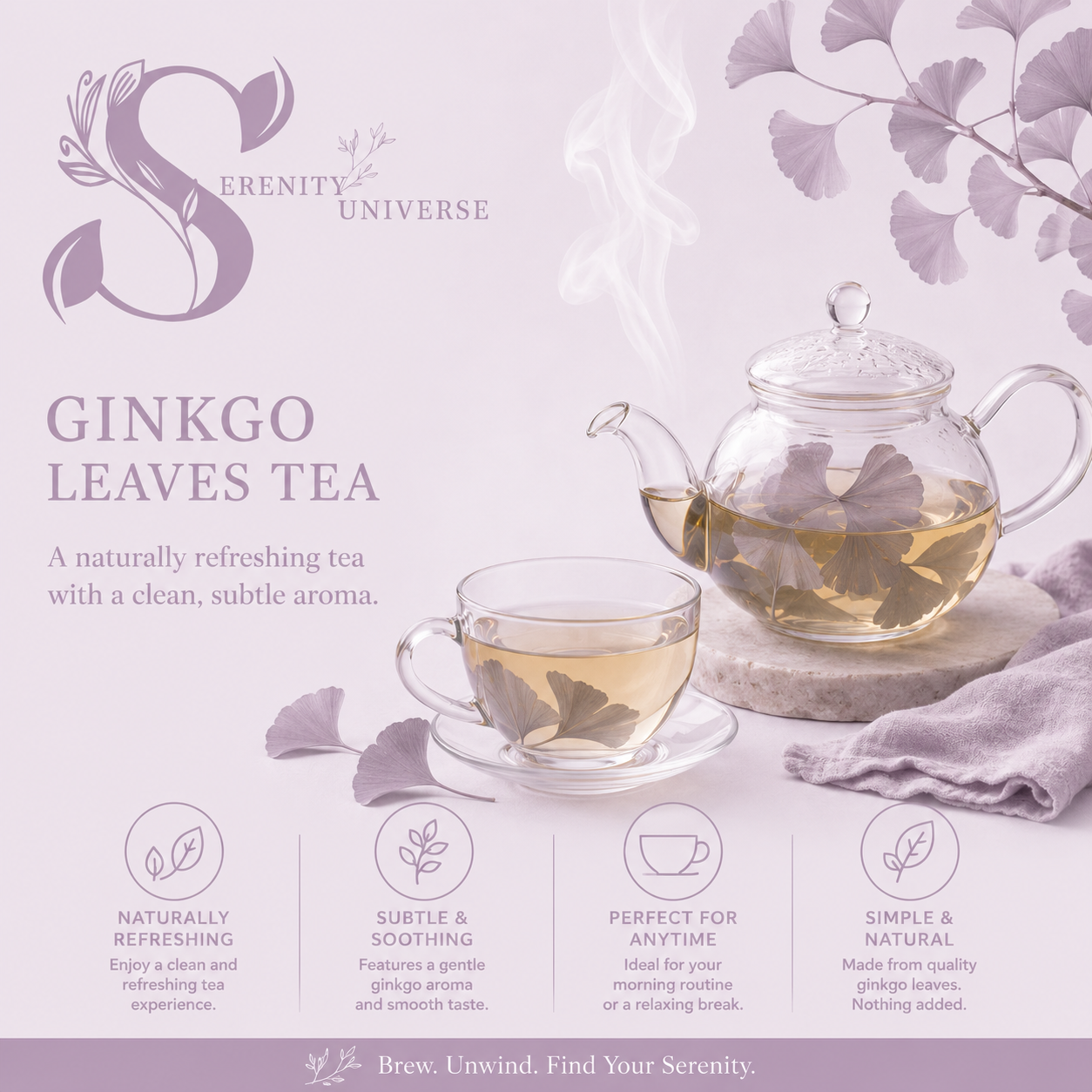 Ginkgo Leaves C/S