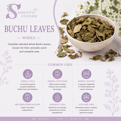 Buchu Leaves Whole