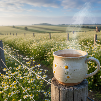 chamomile tea in farms
