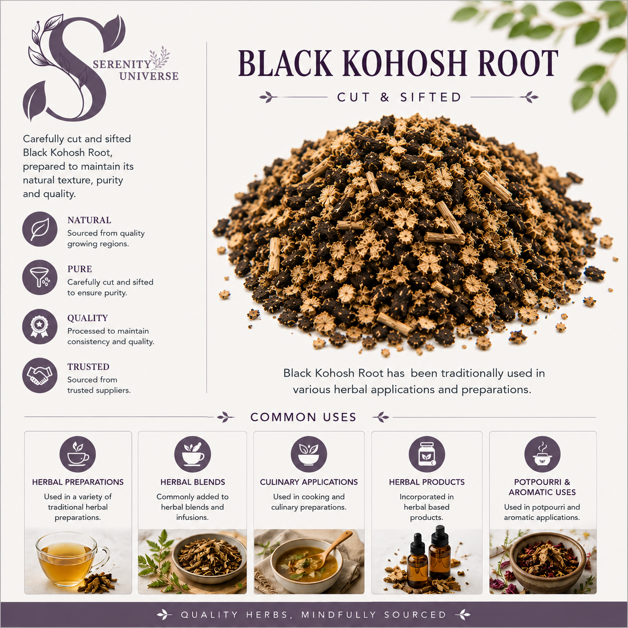 Black Cohosh Root C/S