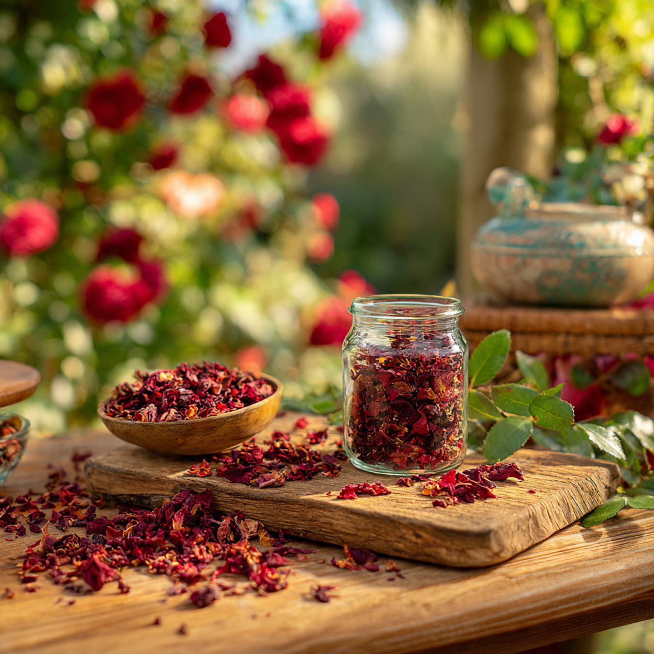 Red Rose Petals