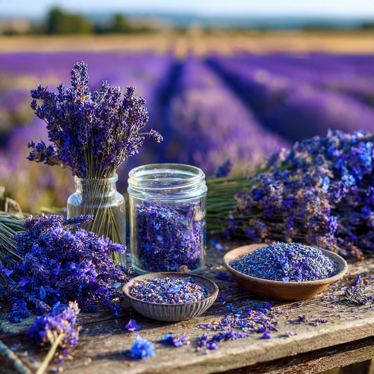 Lavender Flower Super Blue