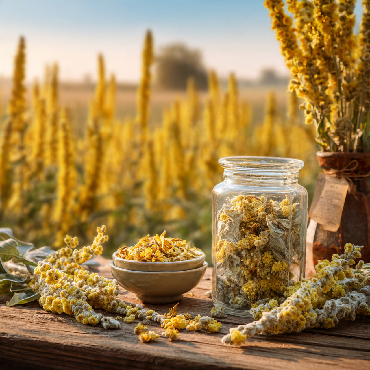 Mullein Flower Whole
